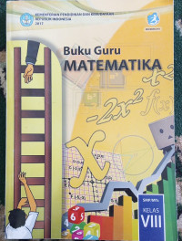 Image of BUKU GURU MATEMATIKA KELAS 8