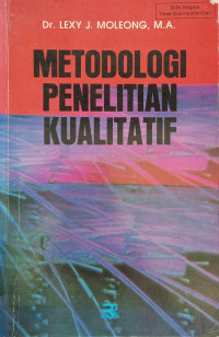 Image of METODOLOGI PENELITIAN KUALITATIF