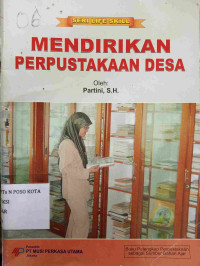 Image of MENDIRIKAN PERPUSTAKAAN DESA