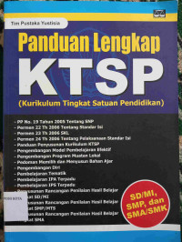 Image of PANDUAN LENGKAP KTSP