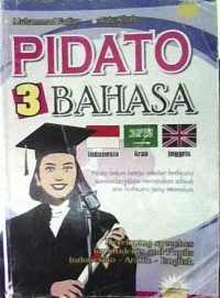 Image of PIDATO TIGA BAHASA INDONESIA-ARAB-INGGRIS