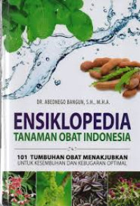 Image of Ensiklopedia Tanaman Obat Indonesia